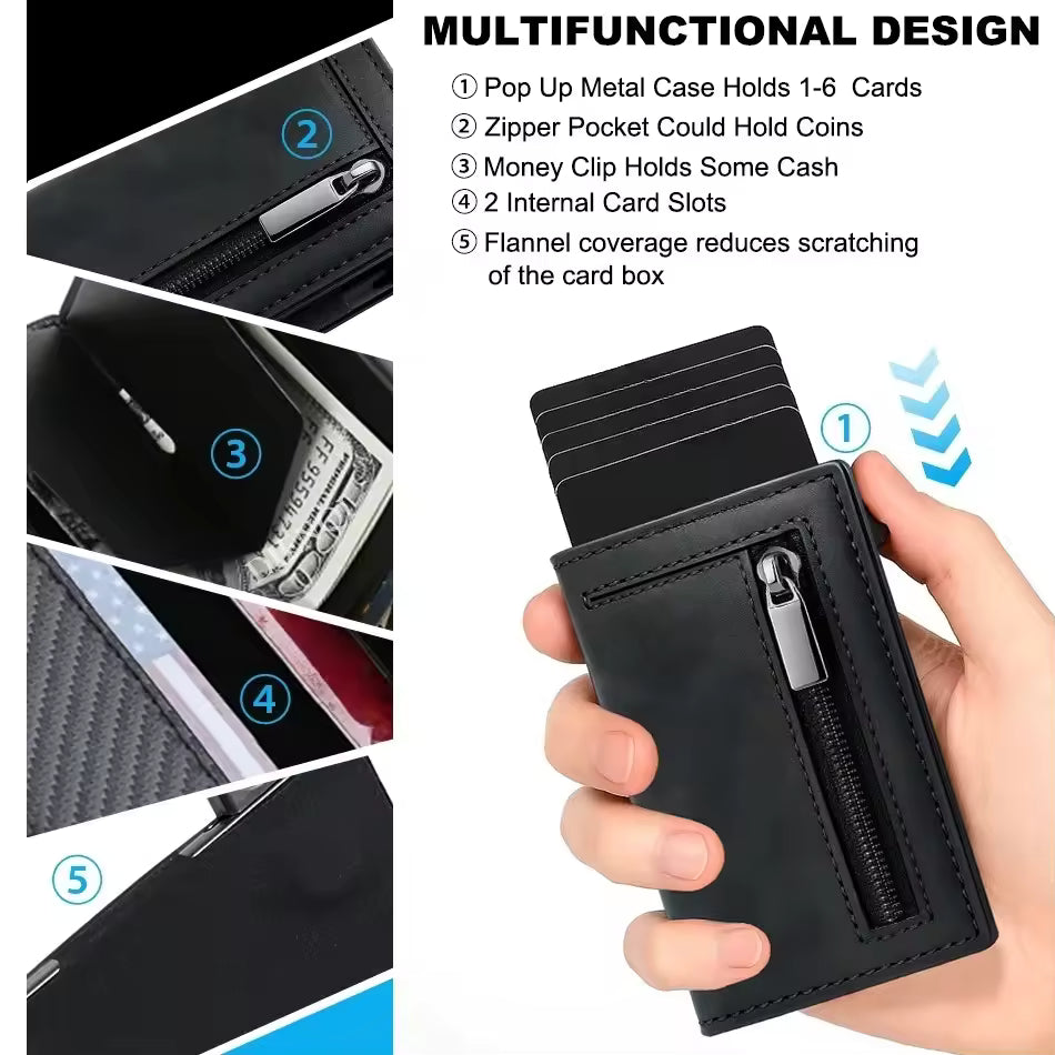 Carbon Fiber Rfid Wallet