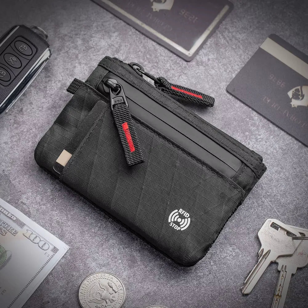 Zipper Rfid Wallet